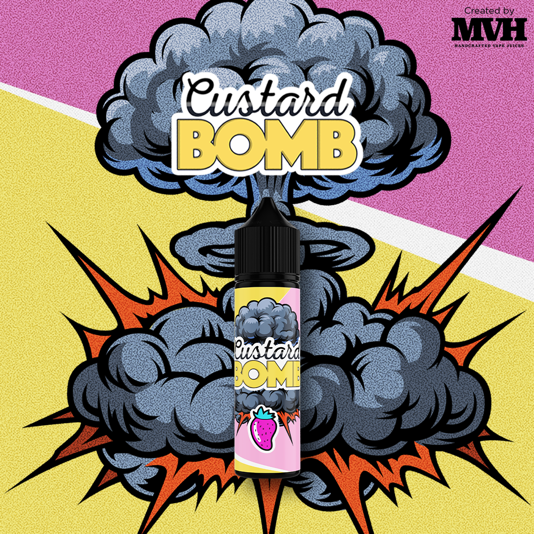 Custard Bomb Strawberry